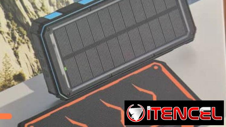 Powerbank 20000mah con carga solar