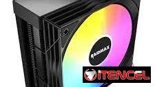 Disipador para cpu raidmax am2104 con pantalla digital para mostrar temperatura