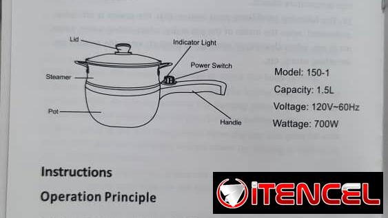 Sarten eléctrico DEZIN — foto 2
