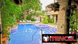 Piscina Climatizada+Jacuzzi(Totalmente Climatizados)+6cuartos+Miramar+[Puro Lujo]+Miramar+Jacuzzi
