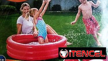 Piscina infantil 1.02 metros x 25 cm (inflada) Con parche de reparacion $20 USD