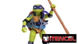 Playmates Toys Tales Of The Teenage Mutant Ninja Turtles Mutations Mix N Match Donatello 11 cm