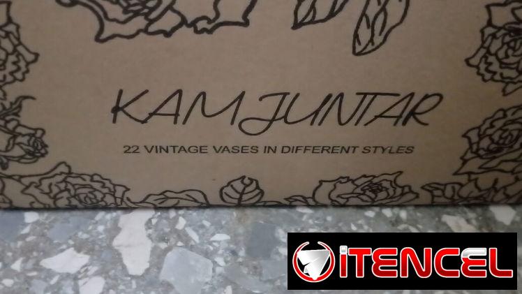 Set de 22 floreros de vidrio KAMJUNTAR estilo vintage para eventos y decoración