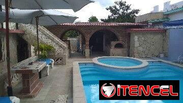 SE RENTA CASA DE 4 HABITACIONES A 5 CUADRAS DE LA PLAYA DE GUANABO. CON PISCINA.54026428 — foto 2