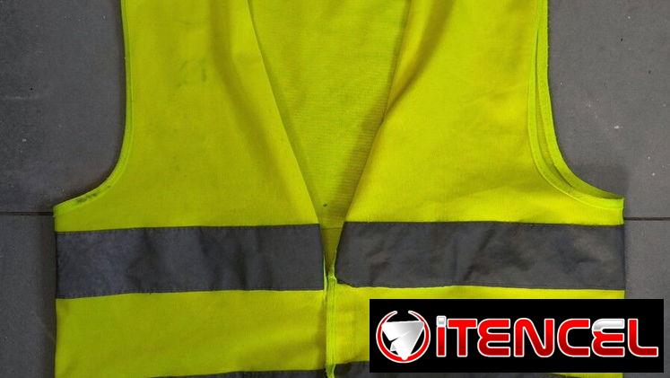 Chaleco amarillo “Gilet jaune” para niños para pequeña huelguista como en Francia Vedado 8 USD