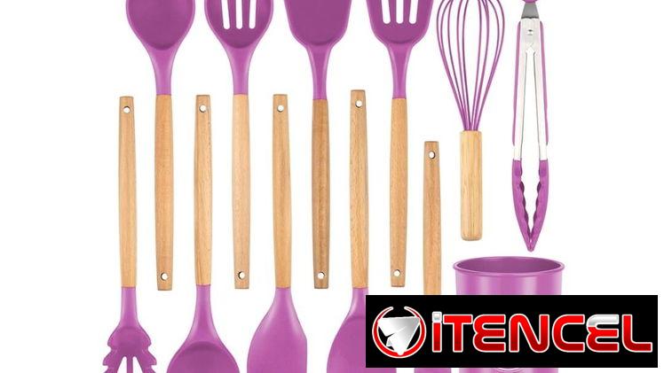 Set de utensilios de cocina de silicona de 12 piezas — foto 2