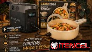 SARTEN ELECTRICO CERAMAX,,SIRVE PARA ECOFLOW