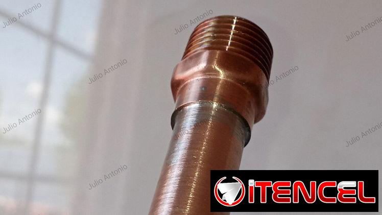 Plomero cobre en la Habana, piezas de cobre, tuberías de cobre, soldadura en cobre — foto 1