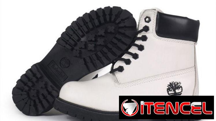 Botas Timberland negras y blancas