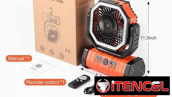 Ventilador recargable F6