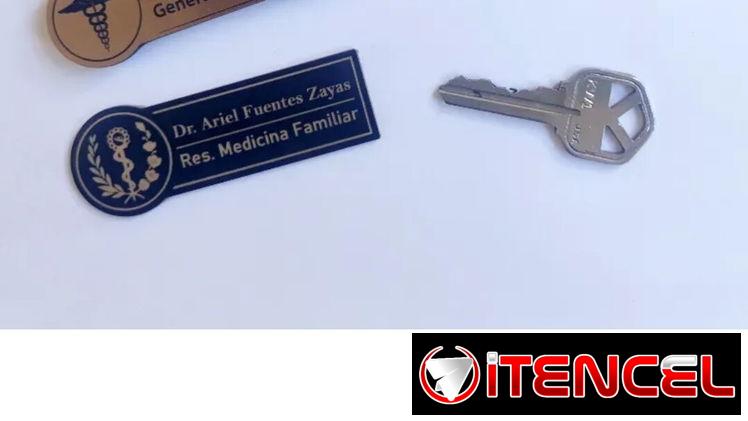 PERSONALIZADOS GAFETES PLACAS CHAPILLA DE IDENTIFICACIÓN PARA MÉDICOS PERSONAL DE LA SALUD