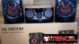 🎶 Equipo de Música LG XBOOM CK43 🔊 Disfruta de un sonido potente, claro y con la calidad de LG.