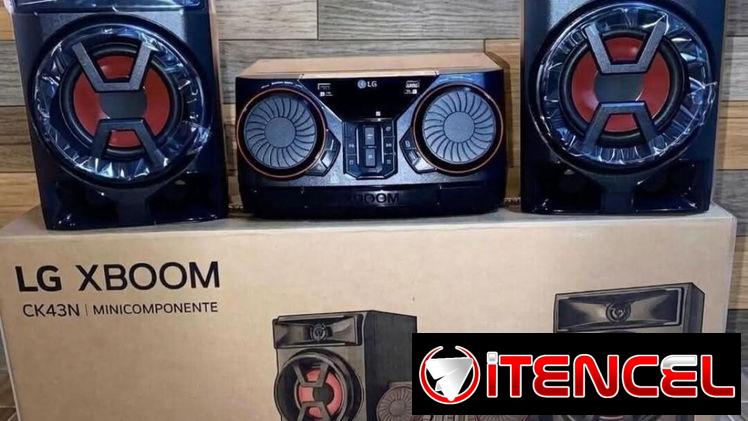 🎶 Equipo de Música LG XBOOM CK43 🔊 Disfruta de un sonido potente, claro y con la calidad de LG.