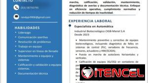 Busco empleo. Ingeniero en Automática.