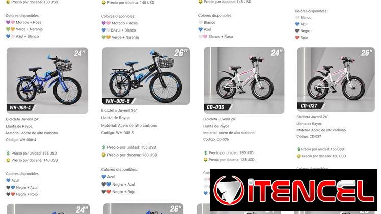 Bicicletas para todas las edades y gustos 🚲 varias medidas, modelos y colores 🌈 16″ | 20″ | 24″ | 26″ |
