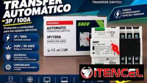 TRANSFER AUTOMÁTICO TRIFÁSICO DE 100A