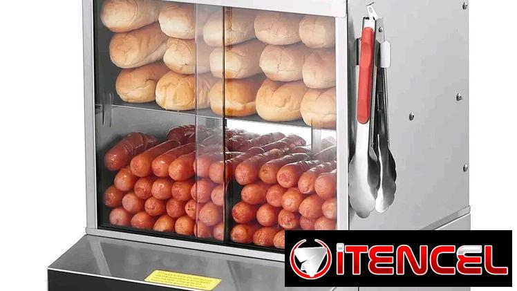 Hot dogs máquina de para pan con perro — foto 2