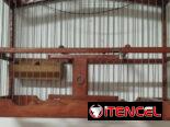 Jaula de madera semitorneada para pajaritos