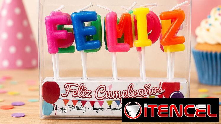 VELAS FELIZ CUMPLEAÑOS