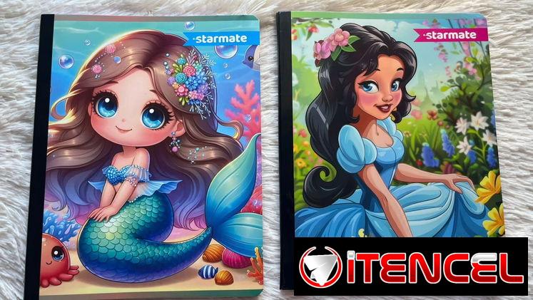 Libretas rayadas y cocidas  Medidas: 190 x 240 cm 100 hojas  200 páginas 2000 cup — foto 1