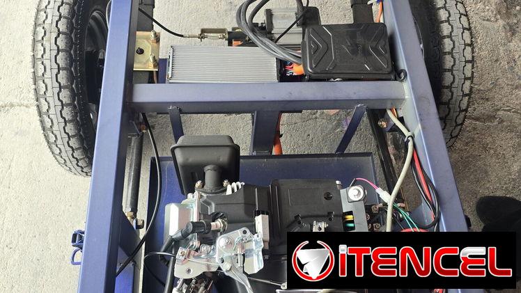 Vendo triciclos hibrido batería lifepo4 72×55 con extensor de rango 4500 wats.techo y asientos.53148780