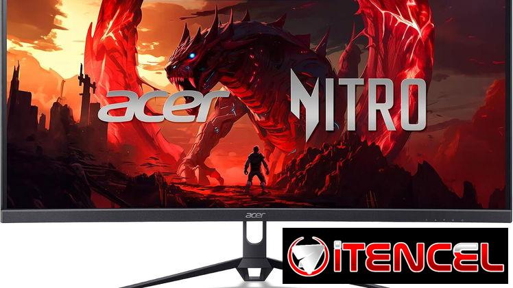 Acer Nitro 29.5in 2560x1080 Curvo 200Hz Monitor para juegos 52815418 — foto 1