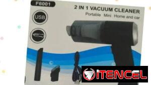 Mini aspiradora portátil para autos 15 USD. Mensajería con costo adicional.