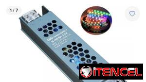 Transformador  o eliminadores 12 voll 4 amperes 60 whatts, para cintas led, camaras etc.