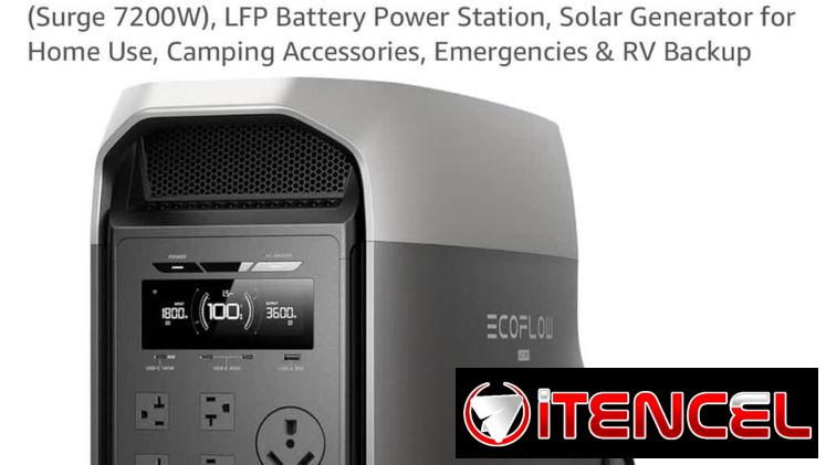 ⚡ EcoFlow DELTA 3 Ultra de 3600w y pico de 7200w *Capacidad de🔋3072 Wh*
