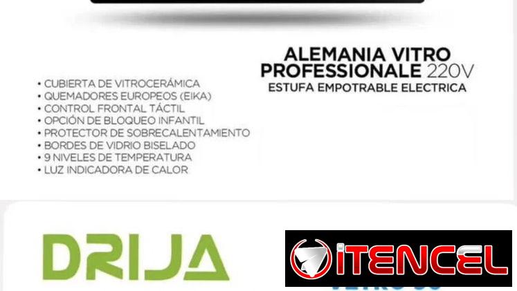Cocina de inducción y campana extractora