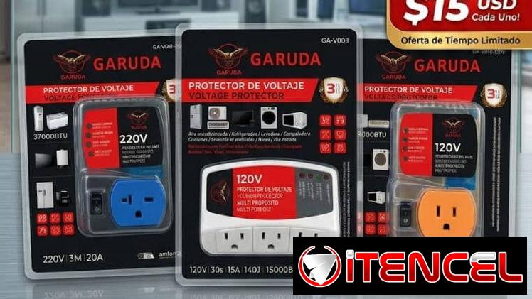 Protector de voltaje digital (Protector de línea para toda la casa) para paneles, ecoflow, inversores casas, split, aire