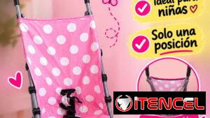 Coche para nenas de baston