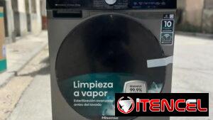 Lavadora secadora 14kg Al vapor marca hisense 1