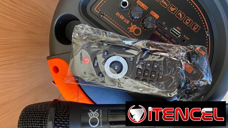 🔈BT-8810 🔈 BOCINA BLUETOOTH 8″ + MANDO + MICRÓFONO. TENEMOS MENSAJERÍA CON FACTURA Y GARANTÍA. TL 54833699