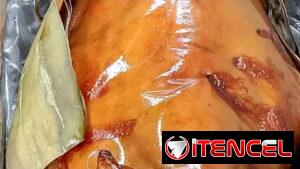 Cerdo asado para 90 comensales