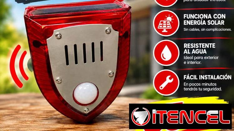 ALARMAS DE SEGURIDAD CON PANEL SOLAR