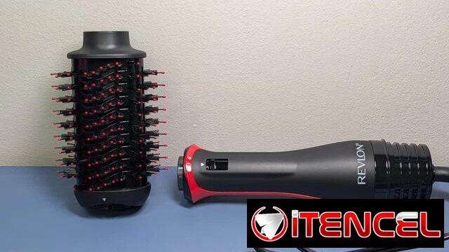 Revlon One-Step Volumizer Plus Hair Dryer Brush 2.4 in RVDR5298 Black/Red - New! — foto 4