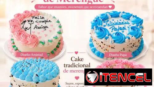 Cake tradicional de merengue