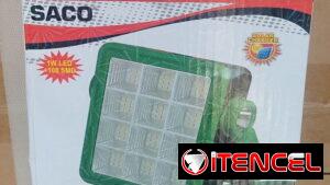 Lampara ,linterna BUEN PRECIO recargale con electricidad y solar trae panel llame 53317308.nueva