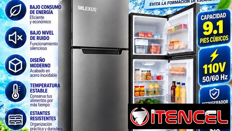 Refrigerador Milexus 9.1 pies. factura y garantía 1 mes