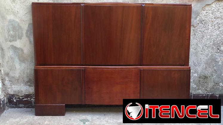 ⚜️ Cama camera con mesitas antigua restaurada • Entrega incluida 🚛 [66]