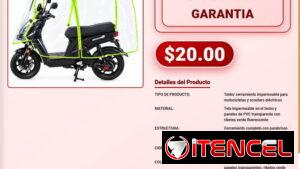 Cobertor D1112 para scooter eléctrico con protección durante el viaje VPT-0068