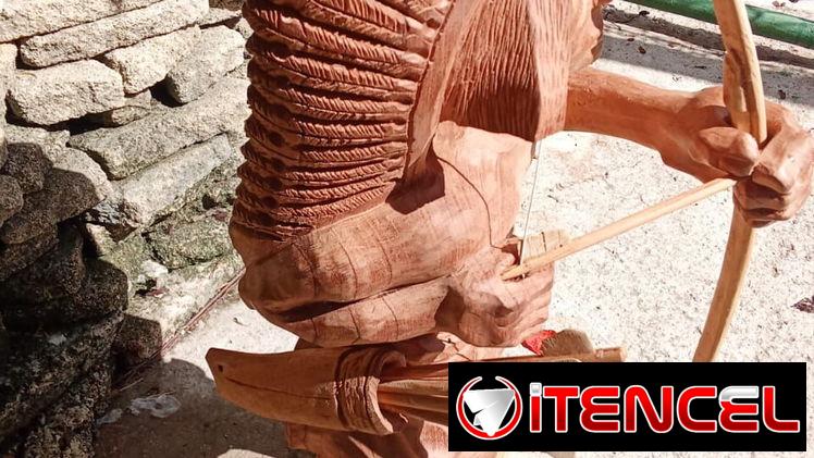 Esculturas, tallas de indios por encargo. — foto 2
