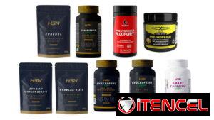 PRE ENTRENOS / PRE WORKOUT - AMINOACIDOS BCAA - TESTOSTERONA - CAFEÍNA