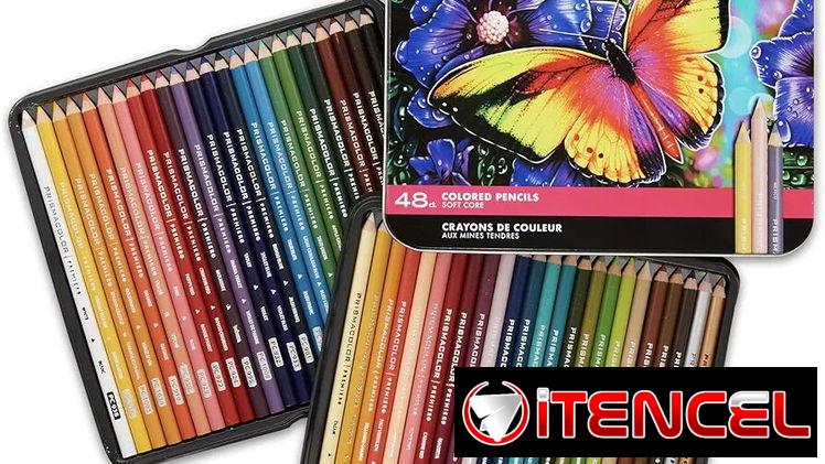 Lápiz de color Prismacolor Premier Soft Core, Colores Variados 48-unidades