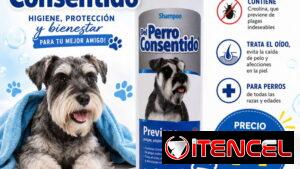 Shampoo, jabon, spray anti pulgas y más.
