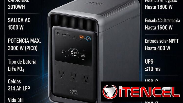 Anker SOLIX S2000 3000W PICO / 1500W NOMINAL /2010Wh