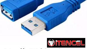 #2 Extension USB Macho Hembra de 1.5m nueva