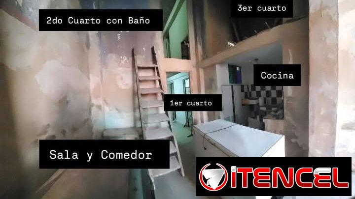📢 Se vende casa o se permuta  2 casas  por 1 Busco:  Casa de 3 o 4 cuartos, patio trasero, placa libre y gas de la call — foto 3