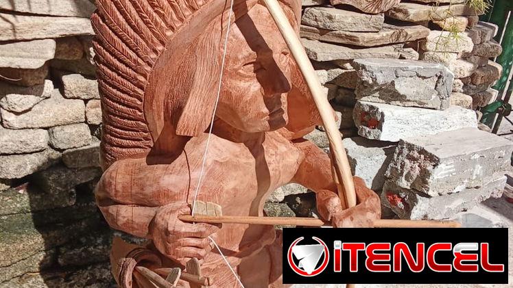 Esculturas, tallas de indios por encargo. — foto 1
